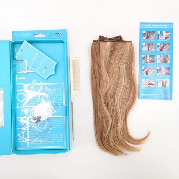 Halo Couture Original Halo 12" Hair Extension Color 622 Remy Human Hair - Picture 8 of 10